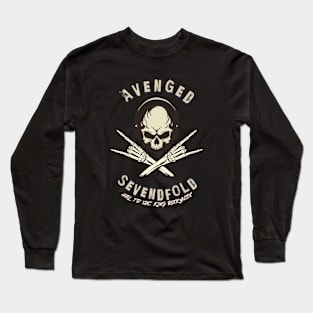 retro house of avenged v6 Long Sleeve T-Shirt